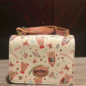Harry Potter Honeydukes Candies Bertie Botts' Crossbody Bag Purse Faux Leather.